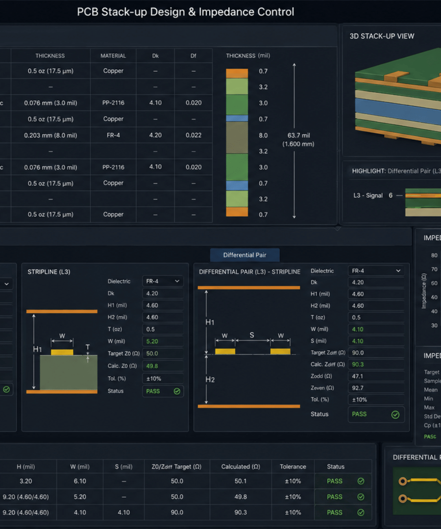 Stack-up Design & Impedance Control